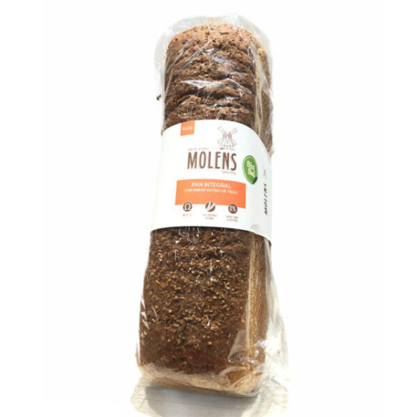 MOLENS PAN INTEGRAL CON SAL Y SIN SAL 650GR
