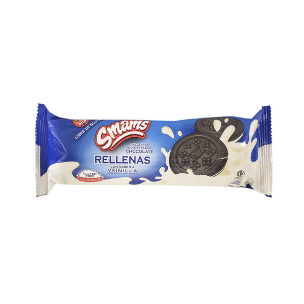 SMAMS GALLETITAS RELLENAS SIN TACC CHOCOLATE