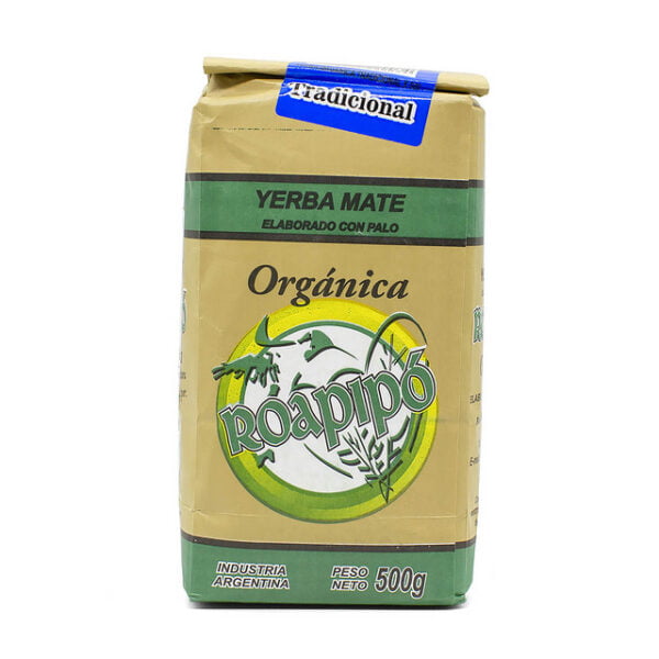 ROAPIPO YERBA MATE ORGANICA 500GR (TRAD/SUAVE)