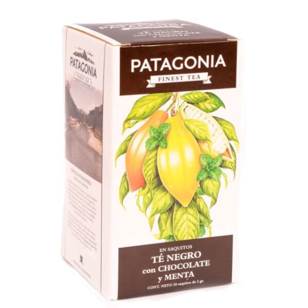 PATAGONIA TE NEGRO CON CHOCOLATE Y MENTA