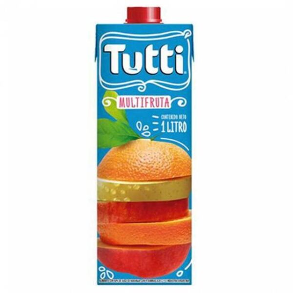 TUTTI JUGO MULTIFRUTA 1 LITRO