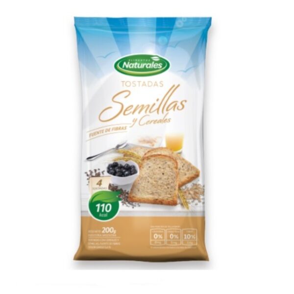 ALIMENTOS NATURALES TOSTADAS CON Y SIN SAL