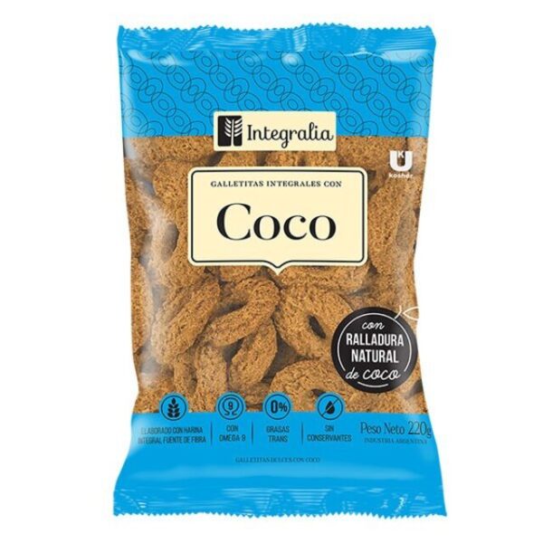 INTEGRALIA ARITOS COCO (CELESTE)