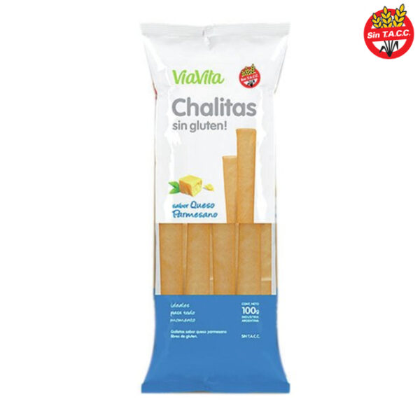 VIA VITA CHALITAS PARMESANO SIN TACC