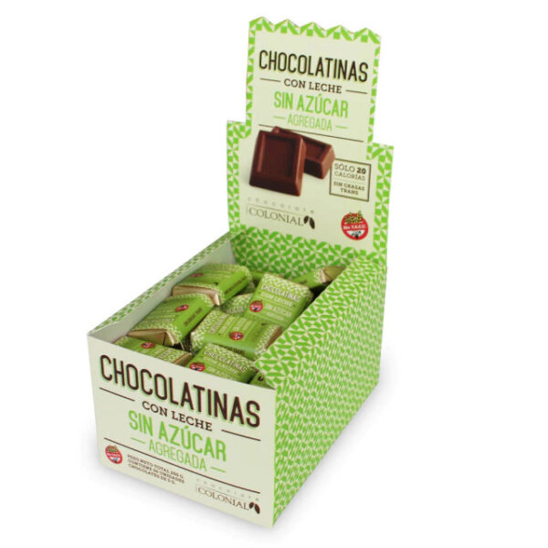 COLONIAL CHOCOLATINAS SIN AZUCAR/ SIN TACC