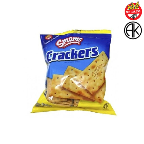 SMAMS CRACKERS SIN TACC CLASICAS (BORDE AMARILLO)