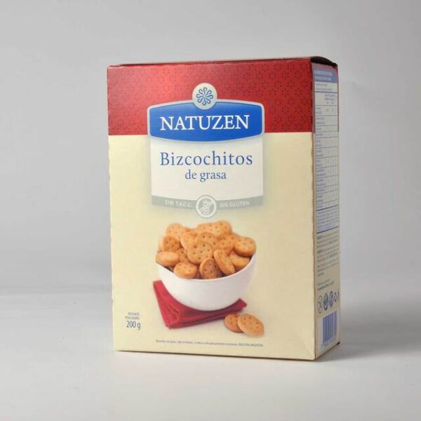 NATUZEN BIZCOCHITOS DE GRASA