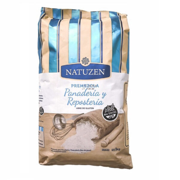 NATUZEN PREMEZCLA UNIVERSAL 1 KG SIN TACC