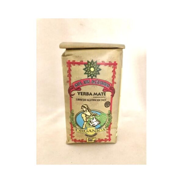 SOL DE ACUARIO YERBA MATE ORGANICA 500GR