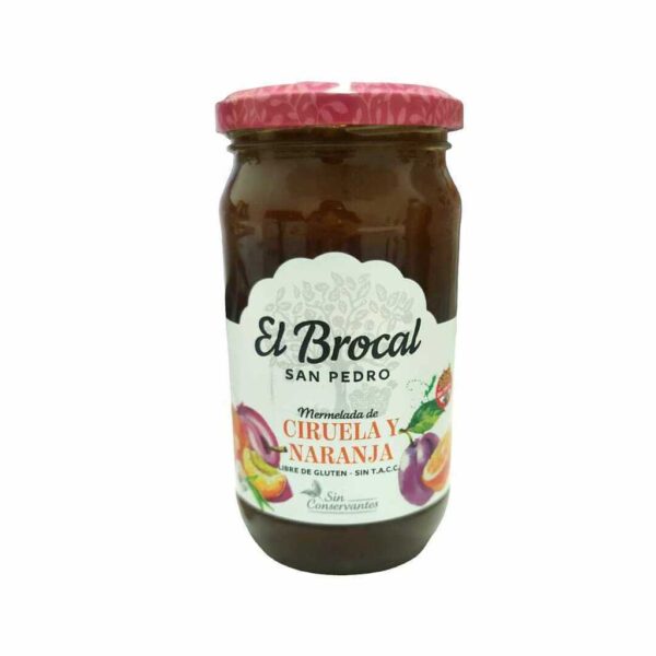 EL BROCAL MERMELADA CIRUELA Y NARANJA 420GR