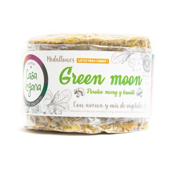 CASA VEGANA HAMBURGUESAS VEGANAS GREEN MOON