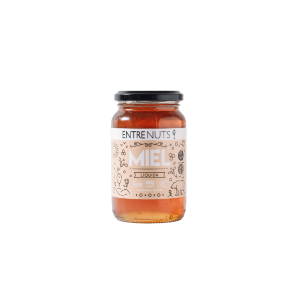 ENTRE NUTS MIEL 500GR LIQUIDA